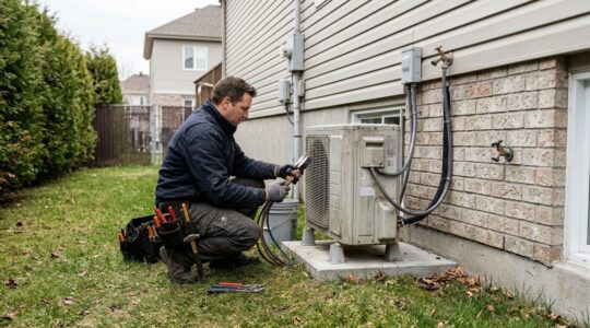Remplacer un vieux système de chauffage par une thermopompe